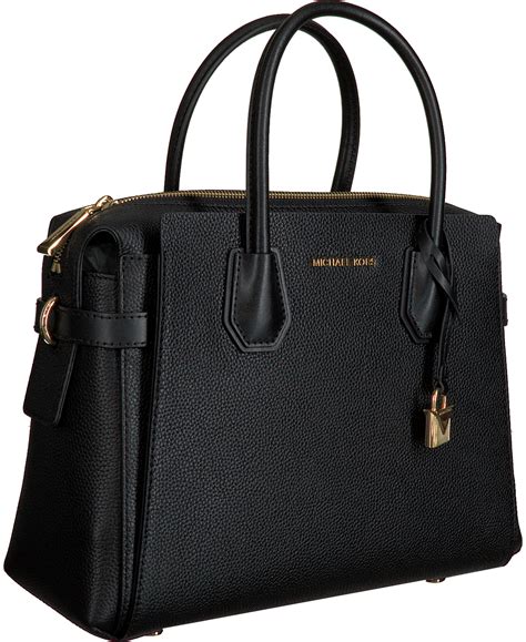 michael kors handtaschen schwarz|michael kors satchel handbag.